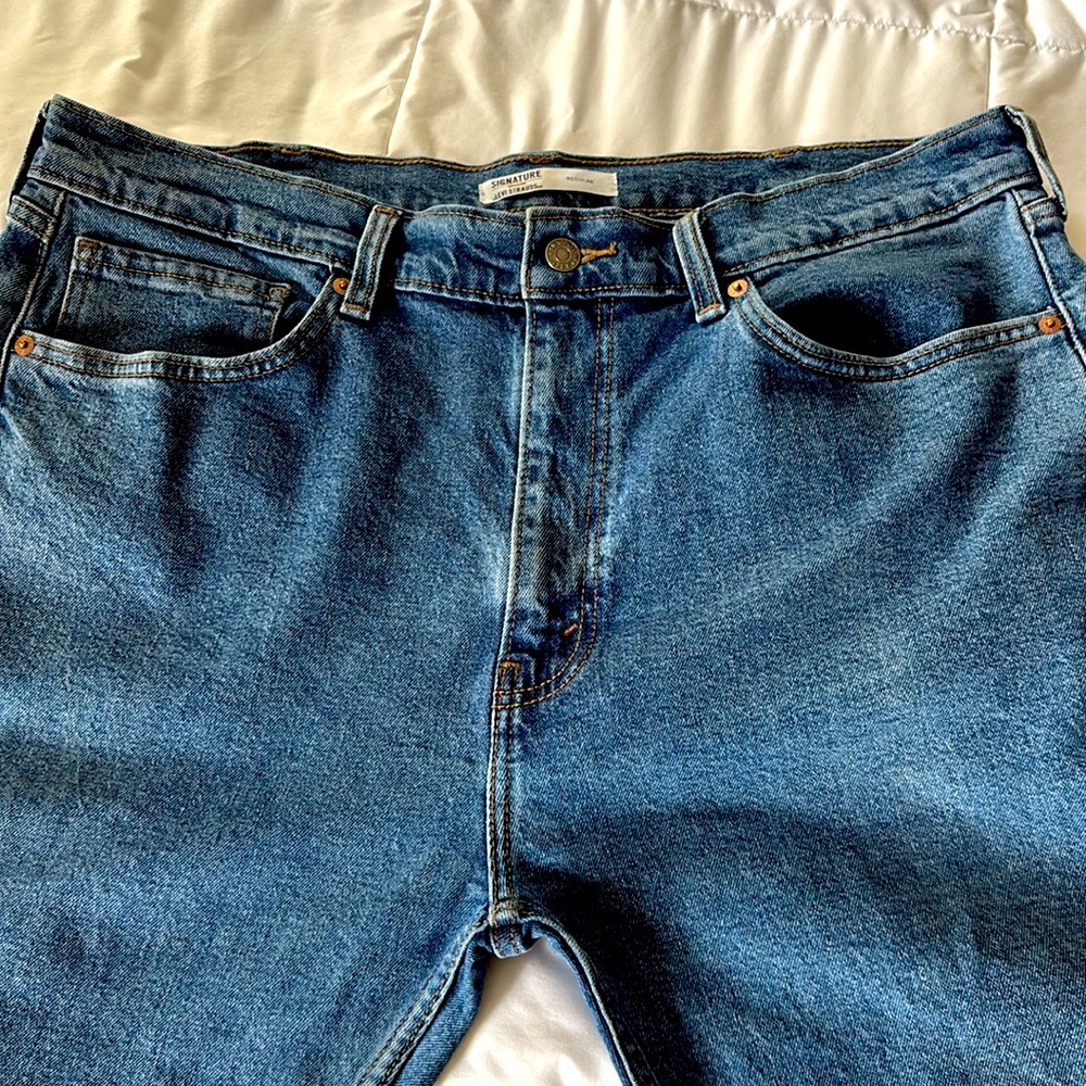 Levi Strauss Signature Heavy Duty Vintage Workwear Jeans 38”x31” REG